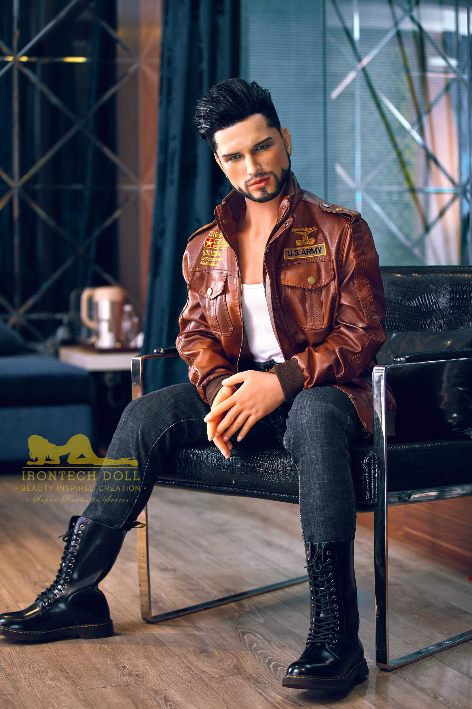 Poupée sexuelle masculine TPE 162cm Kevin — vue 2