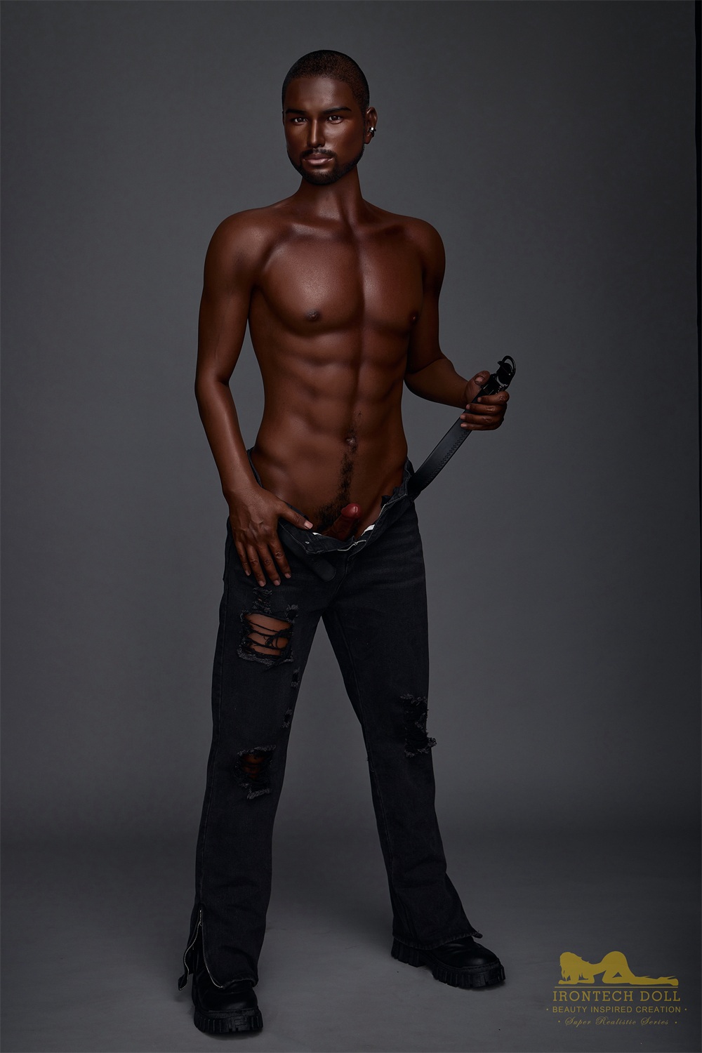 Poupée sexuelle ébène 170cm M1 Kevin