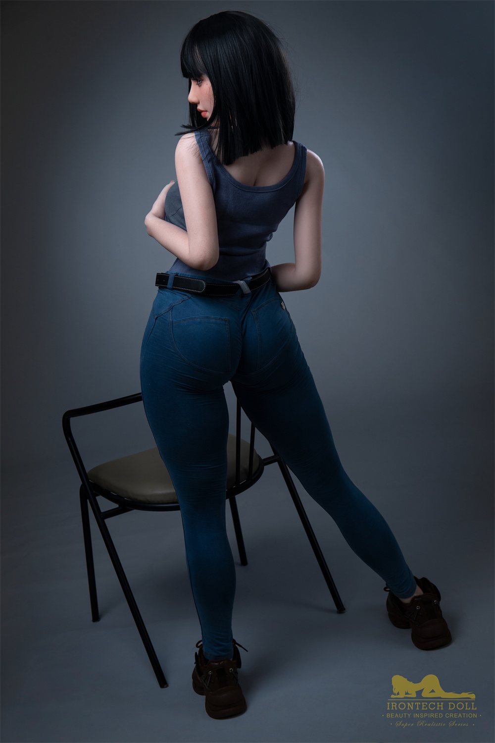Poupée sexuelle en silicone Celebrity 153 cm S30 Rita