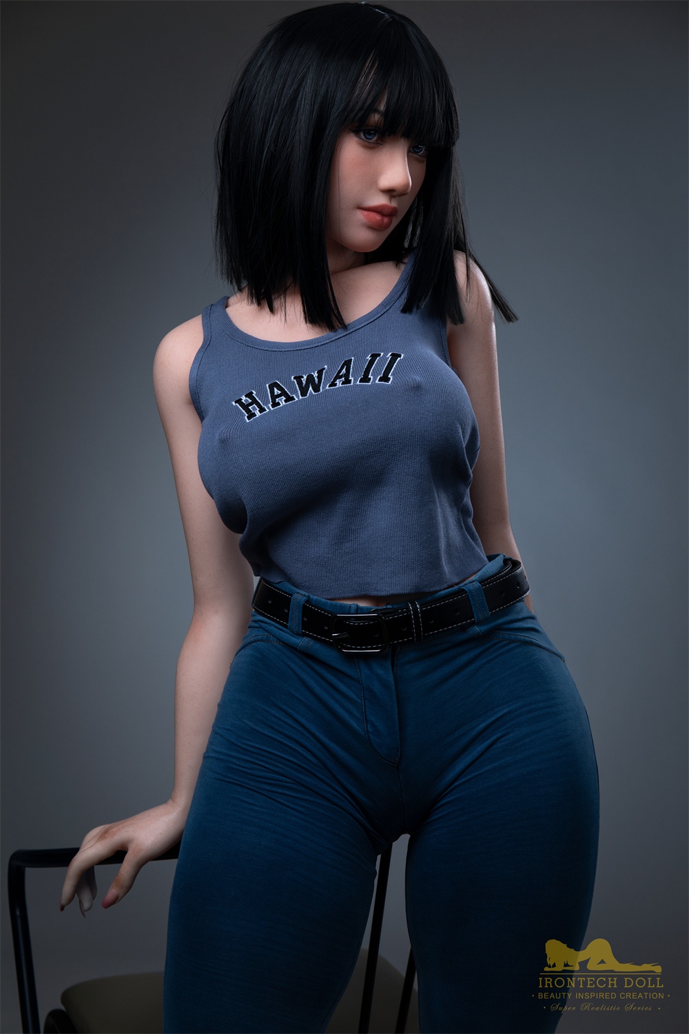 Poupée sexuelle en silicone Celebrity 153 cm S30 Rita