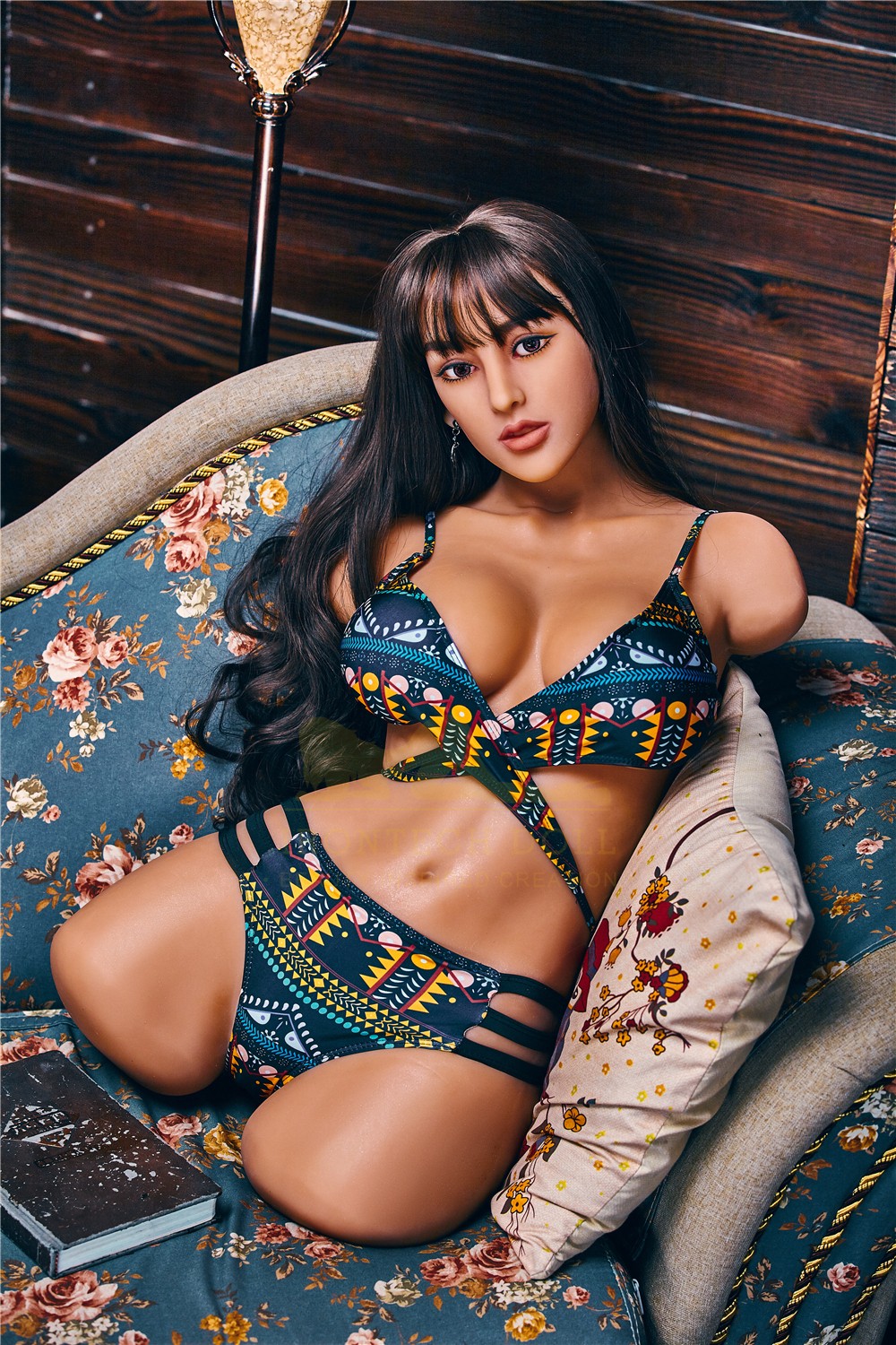 Irontech Doll 90cm TPE Poupée Sexuelle Torse Cecelia Bronzé