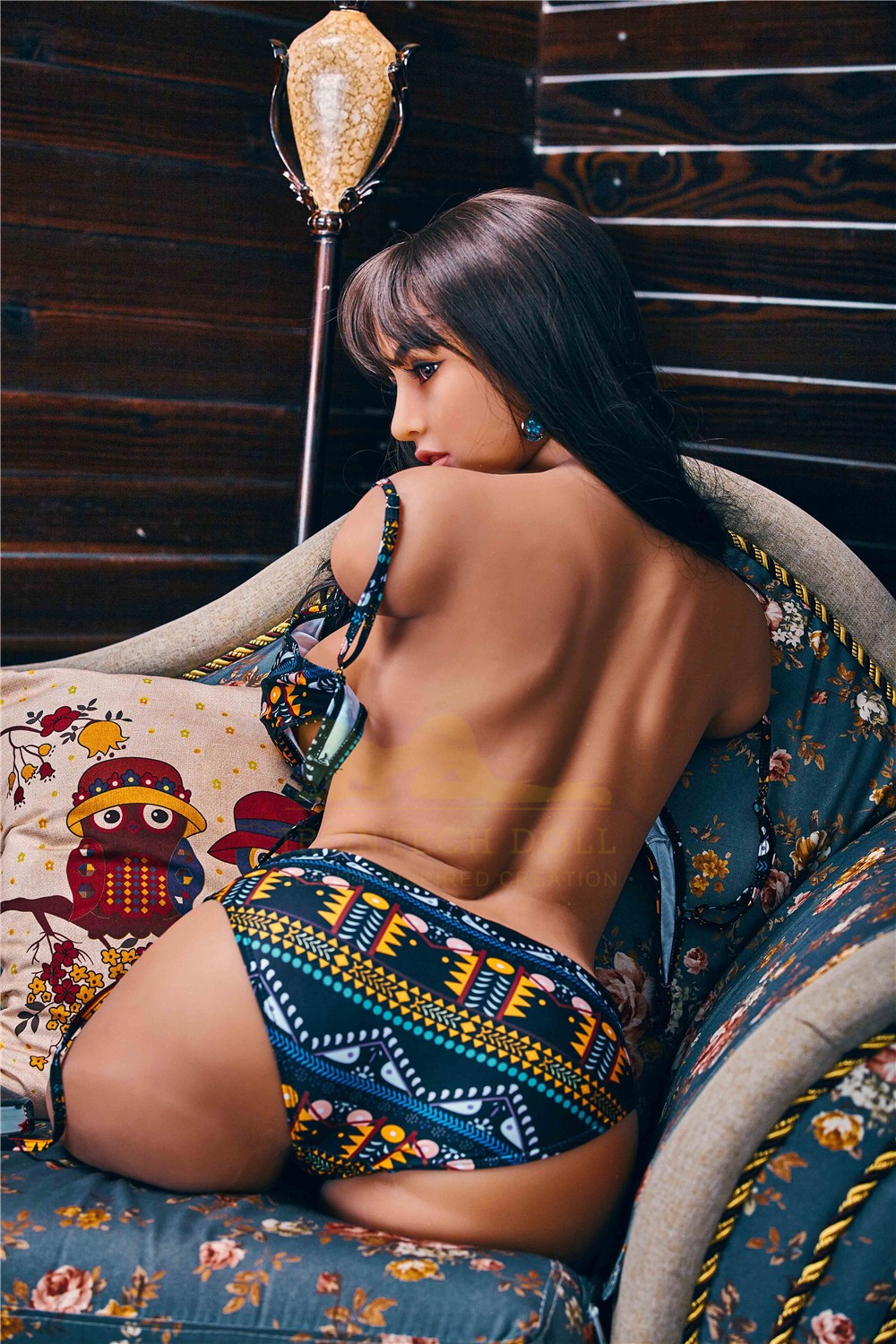 Irontech Doll 90cm TPE Poupée Sexuelle Torse Cecelia Bronzé