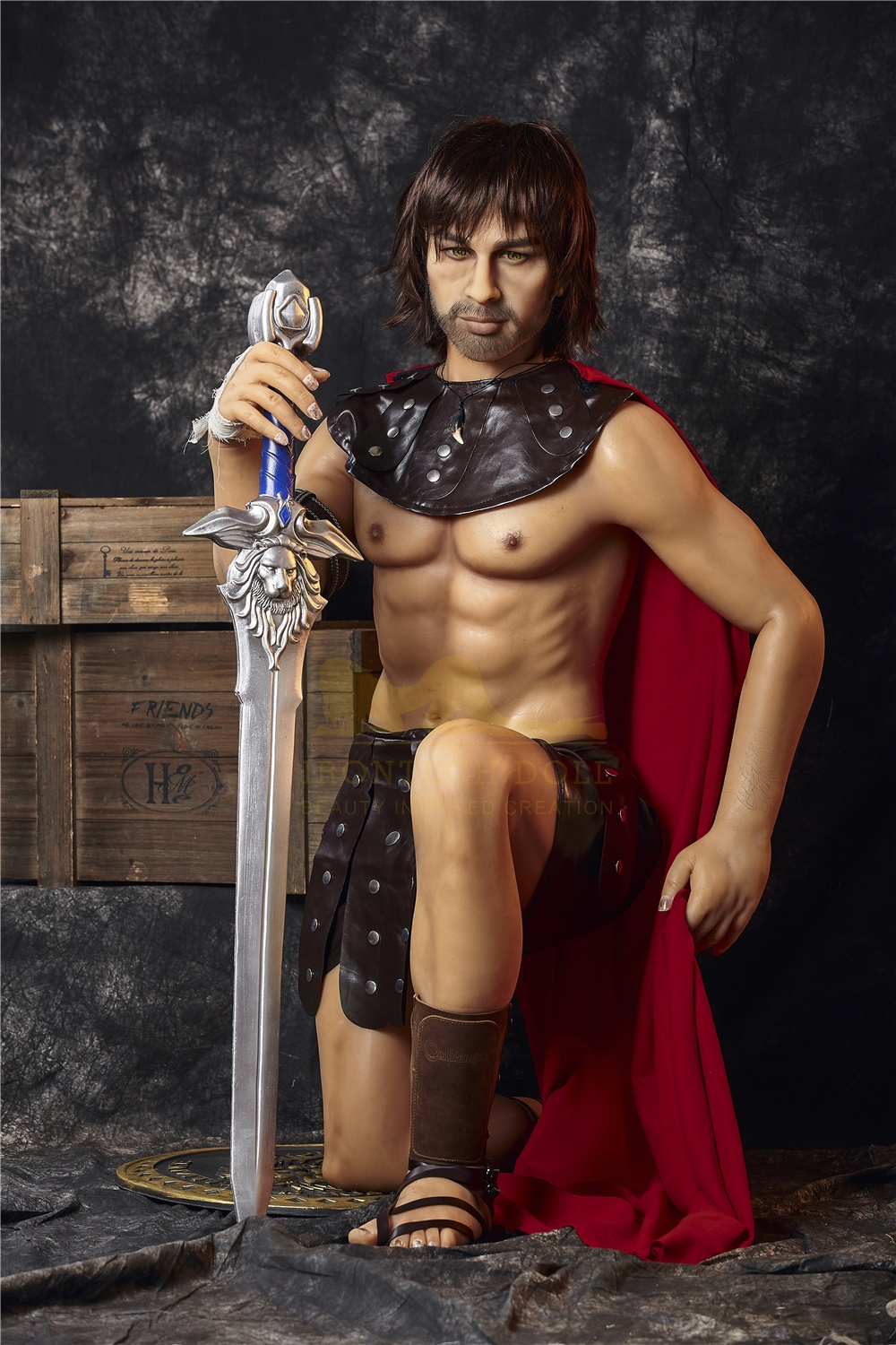 Poupée sexuelle masculine porno 162cm Charles