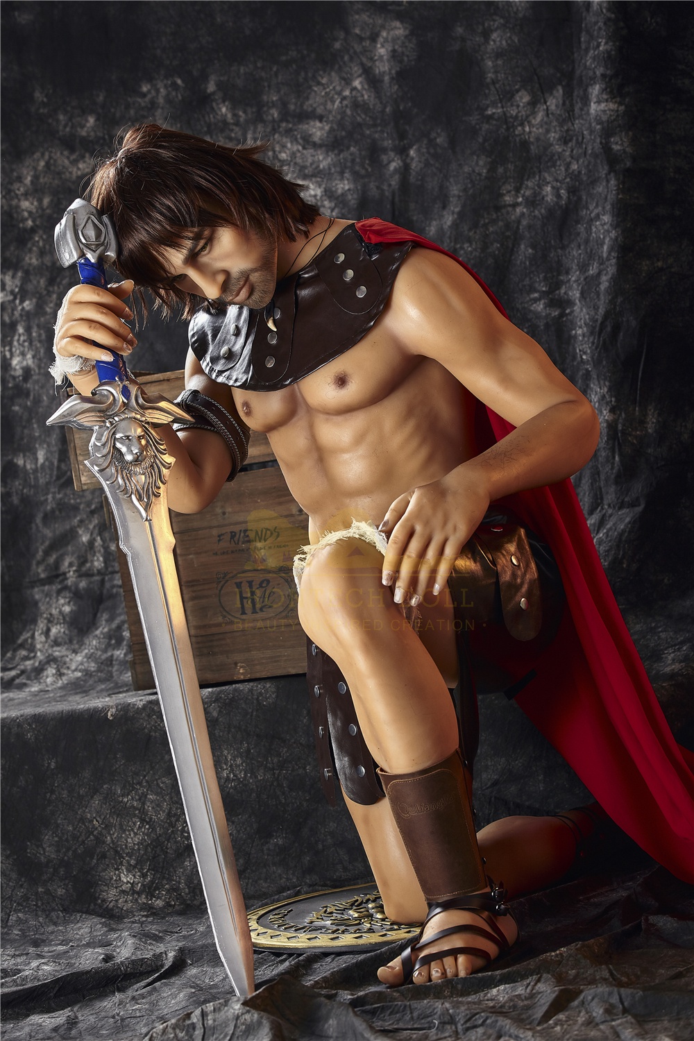 Poupée sexuelle masculine porno 162cm Charles