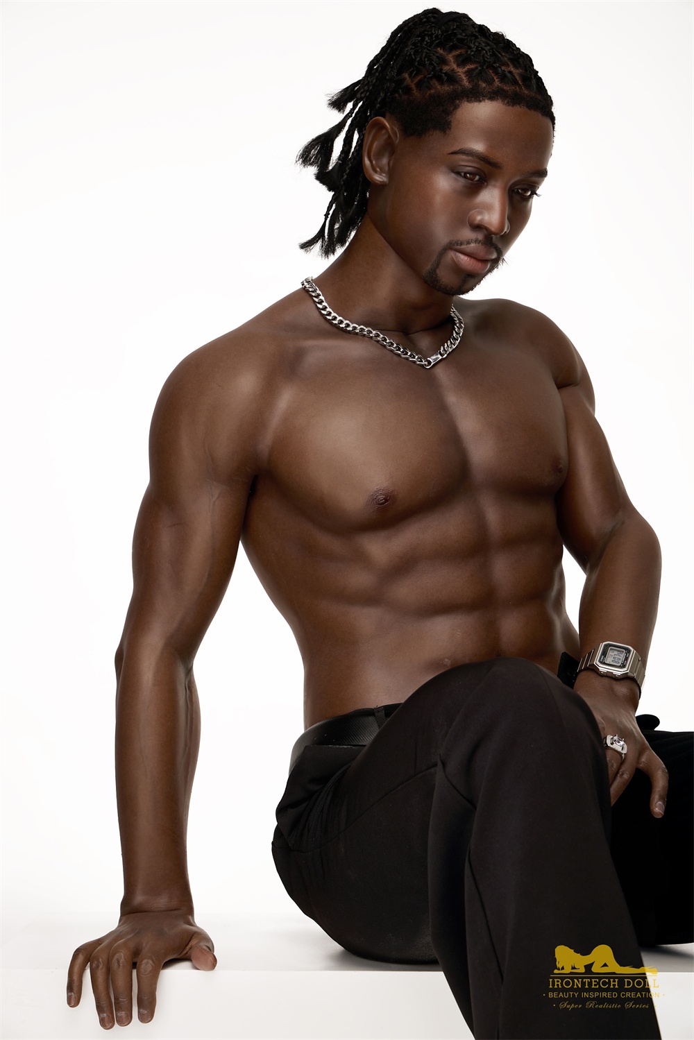 Poupée Sexuelle Noir 176cm M8 James