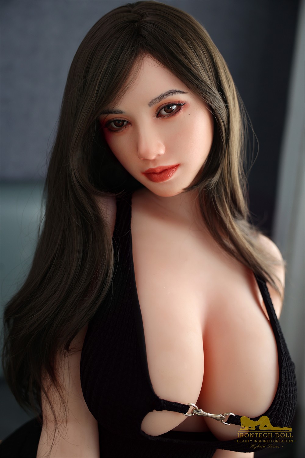 Tête de poupée sexuelle en silicone, corps TPE 161cm S30 Rita