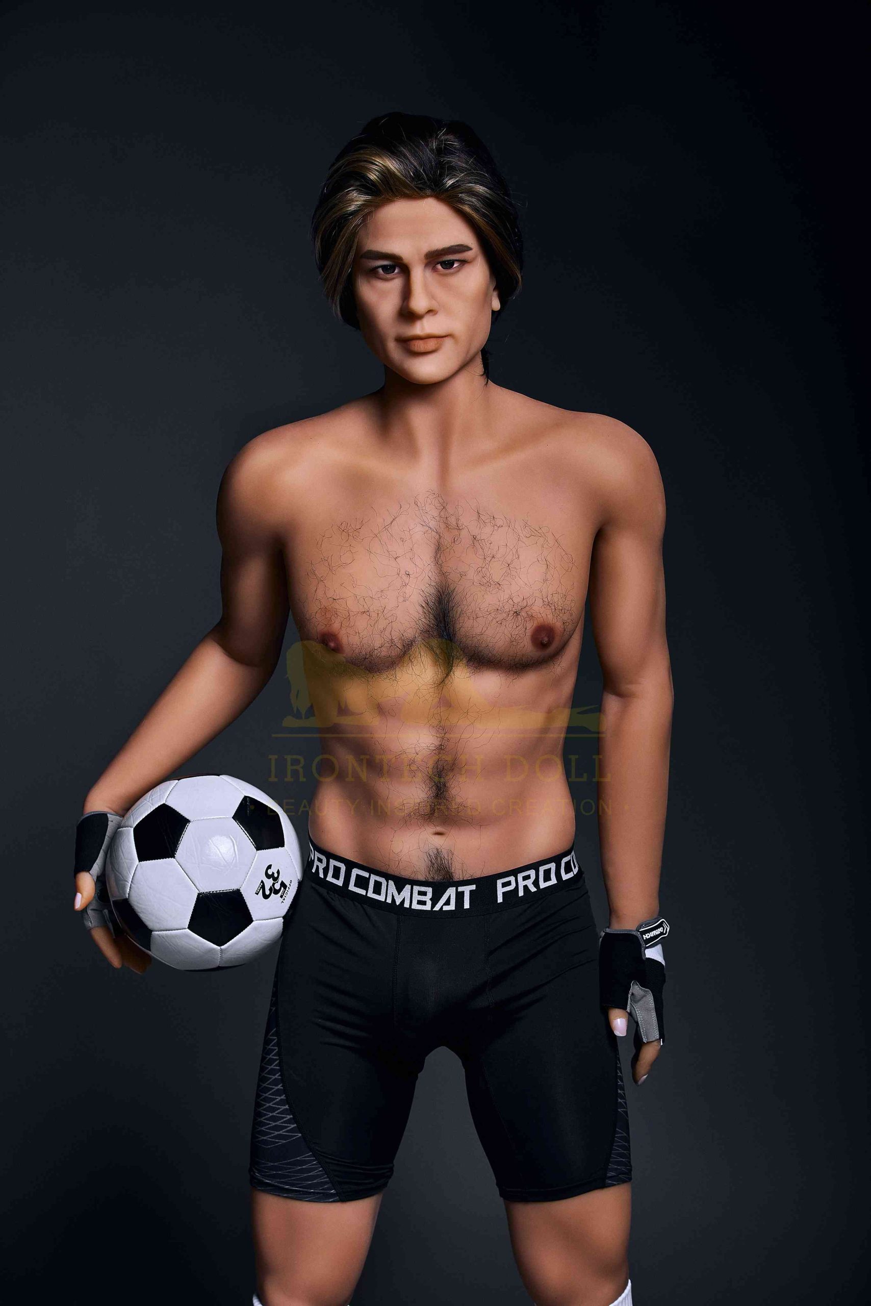 Poupée sexuelle athlétique TPE poupée masculine 175 cm Charles