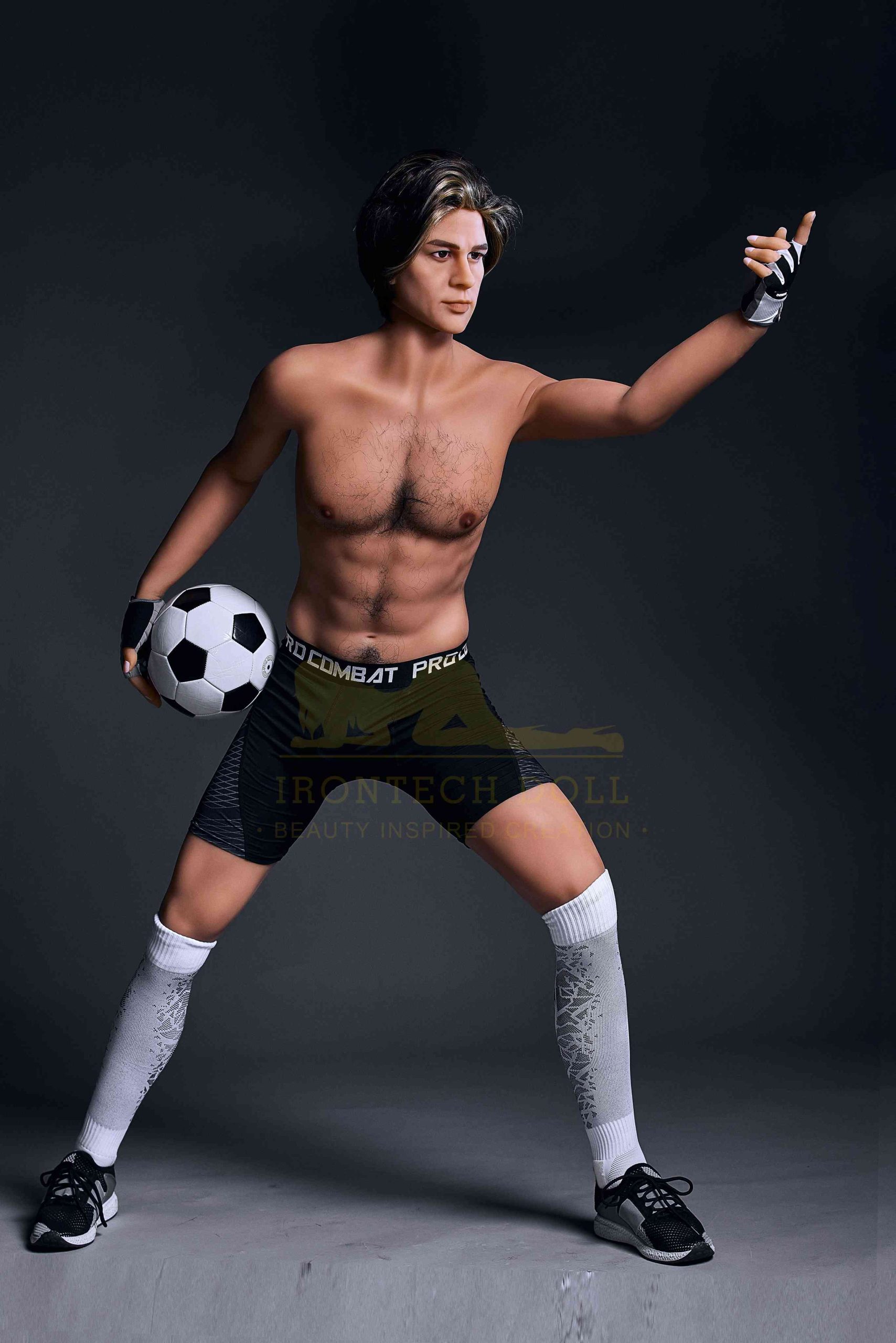 Poupée sexuelle athlétique TPE poupée masculine 175 cm Charles