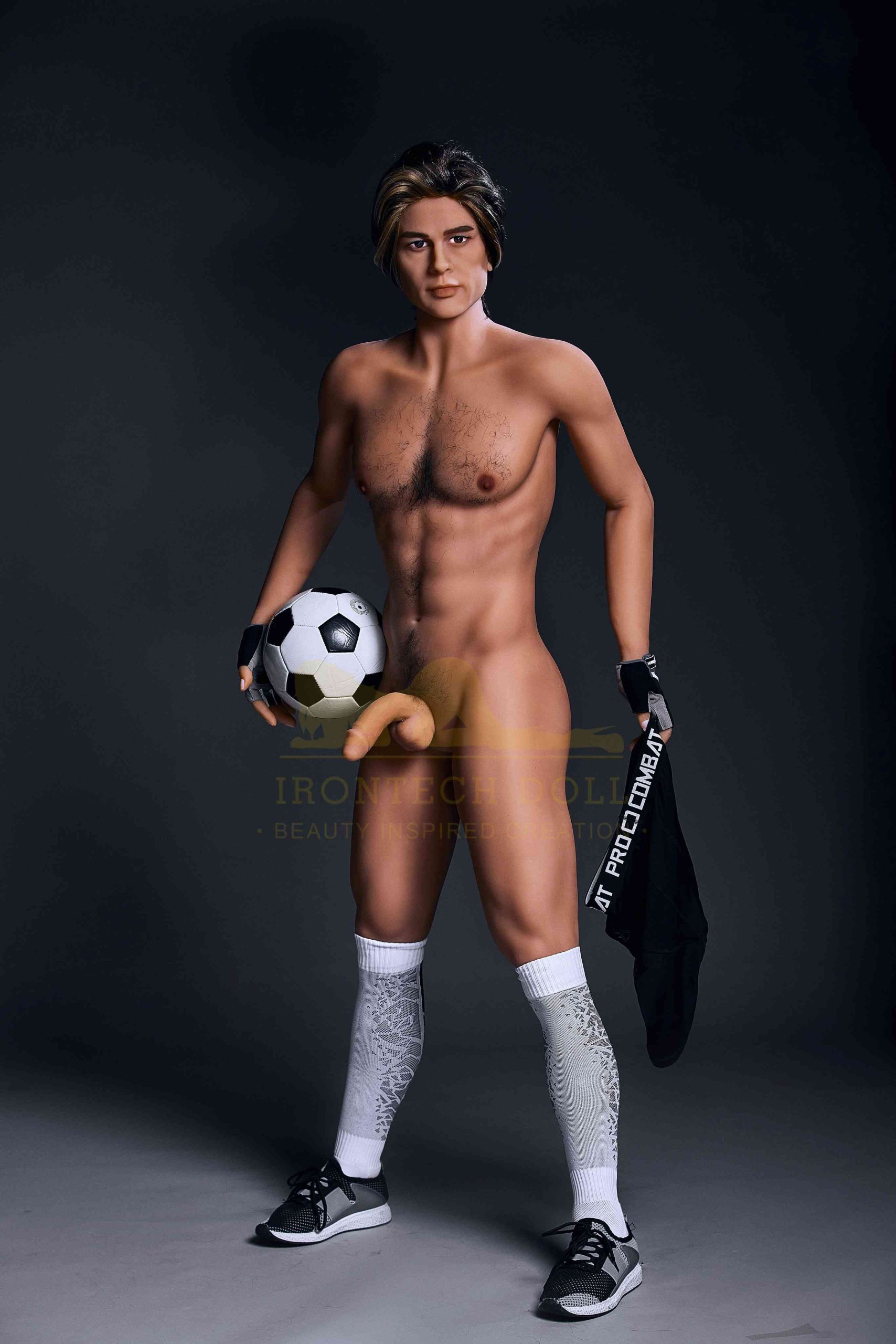 Poupée sexuelle athlétique TPE poupée masculine 175 cm Charles