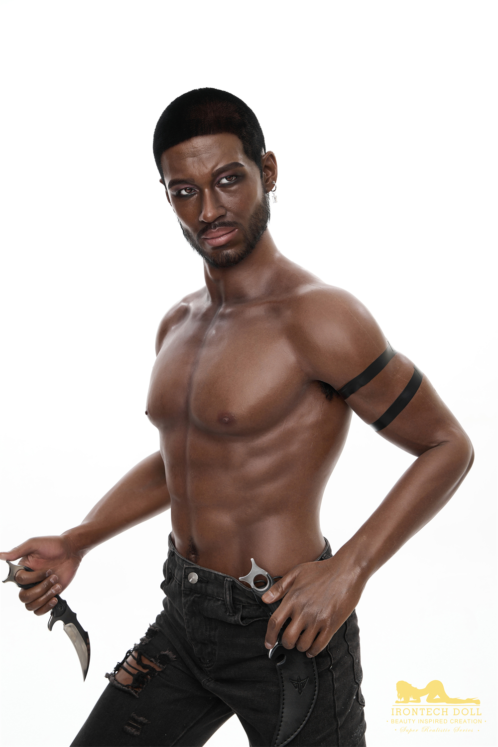 Love Doll Homme Noir 176cm M7 Bill