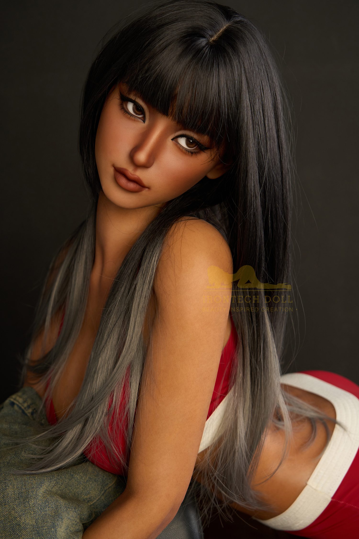 Poupée Sexuelle Athlétique 161cm S14 Miku Bronzé Foncé – Fitness Queen
