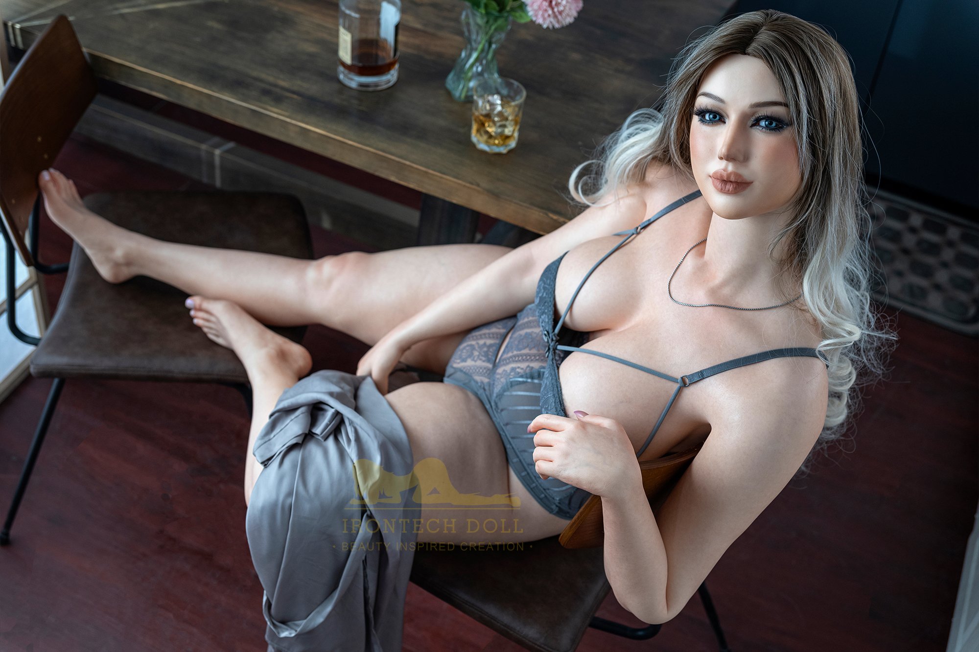 [Série Naturelle Optimisée] Poupée Sexuelle BBW 162cm Plus S13 Céline