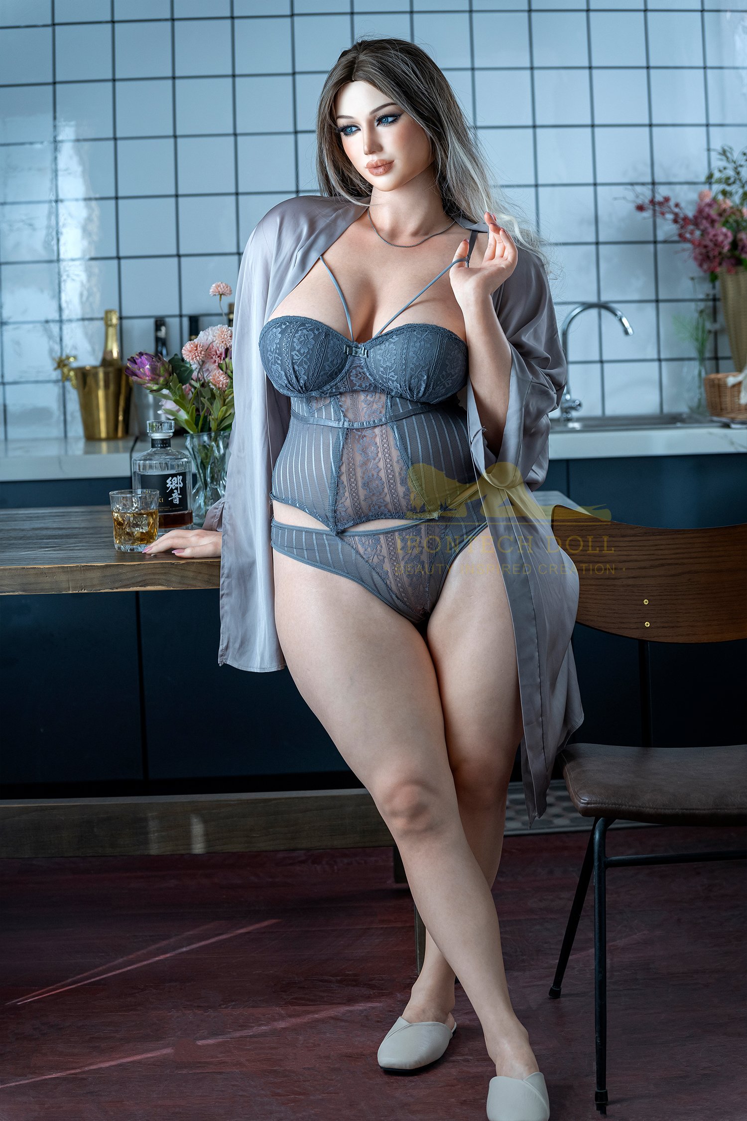 [Série Naturelle Optimisée] Poupée Sexuelle BBW 162cm Plus S13 Céline