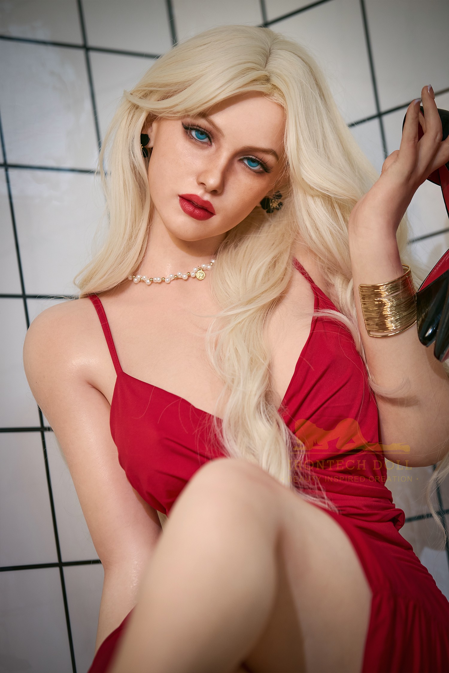 [Série optimisée naturelle] Poupée sexuelle blonde 164T S44 Glow Molly