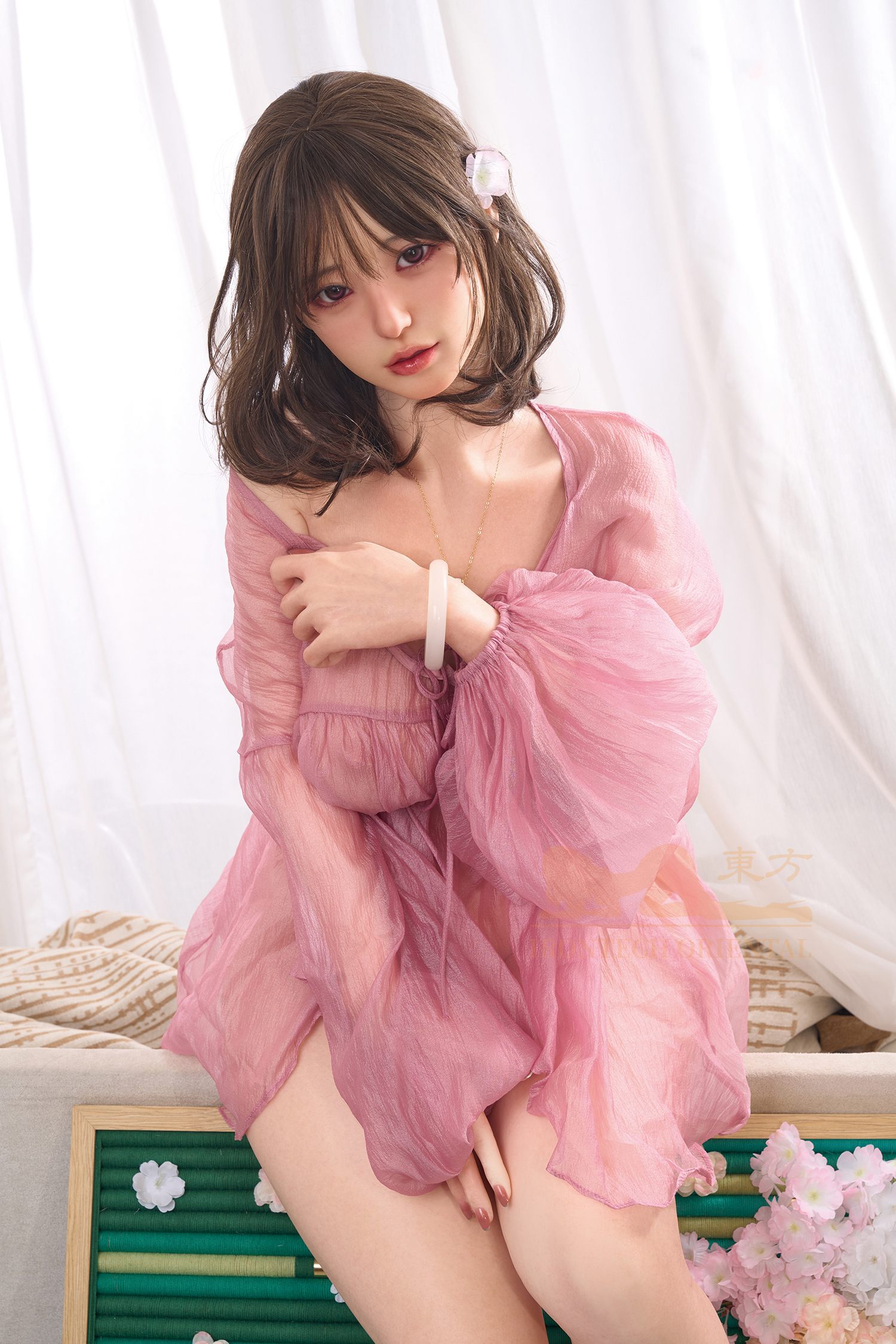 Poupée sexuelle asiatique mignonne 153cm S14 ROS MAX Miku Silk Glow
